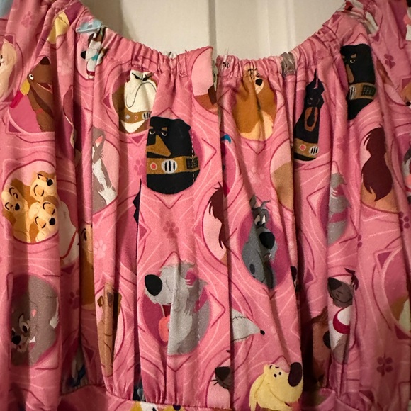 RARE Disney Dogs Vintage Style Dress NWT Size Medium - Picture 8 of 16